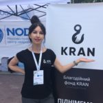 KRAN Charitable Foundation in a bike ride in Brovary