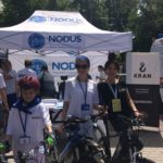 KRAN Charitable Foundation in a bike ride in Brovary