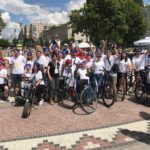 KRAN Charitable Foundation in a bike ride in Brovary