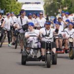 KRAN Charitable Foundation in a bike ride in Brovary